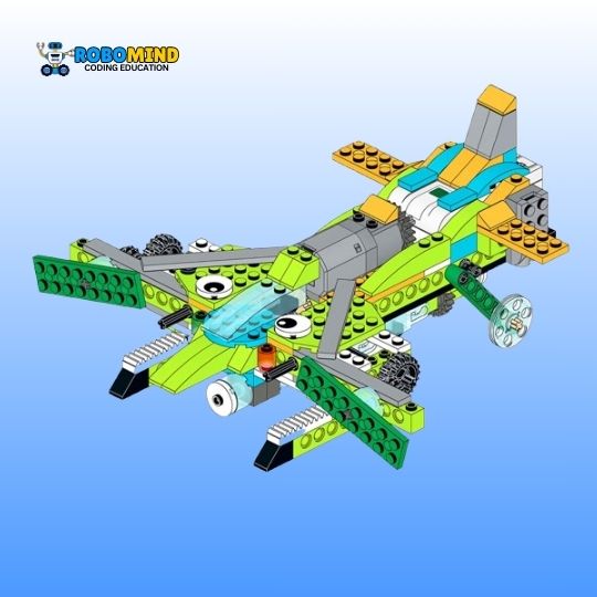 Lego Wedo 2.0 Building Instructions - Boeing plane